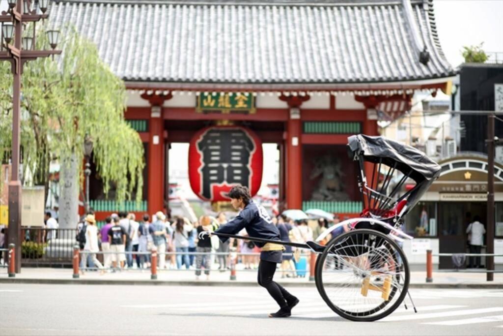 403 Oshiage Sta 3Mins Walk! Wi-Fi & Elevator 4Pax Daire Tokyo Dış mekan fotoğraf