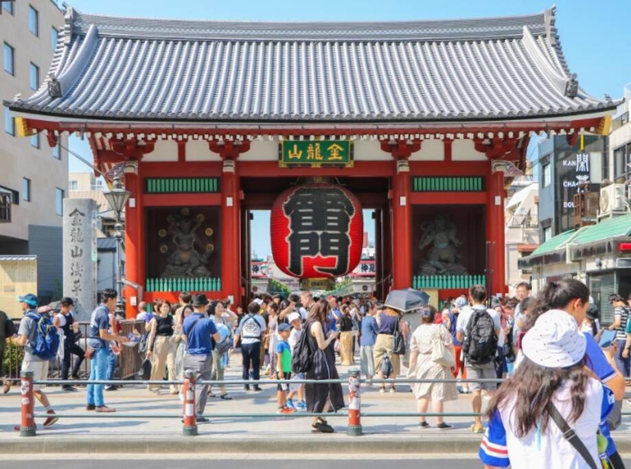 403 Oshiage Sta 3Mins Walk! Wi-Fi & Elevator 4Pax Daire Tokyo Dış mekan fotoğraf